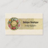 Antiek Shop  Parijse parfumlabel Visitekaartje (Voorkant)