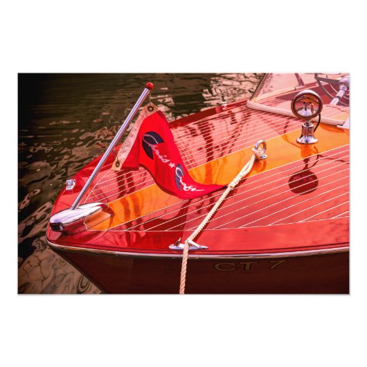 Antiek Show Boat 1 Foto Afdruk (Voorkant)