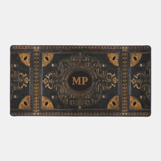 Antiek sieraad w/out Init. bureaulade Bureaumat (Voorkant)