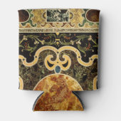 Antiek sierlijke Italiaans edelsteenpatroon Blikjeskoeler (Voorkant)