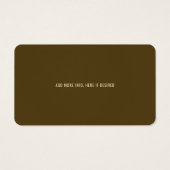  Antiek sierstenen Visitekaartje (Achterkant)