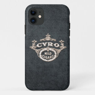 Antiek Sigarettenadvertentie Etiket iPhone 11 Hoesje