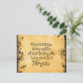 Antiek Sinaasappel met Love Quote Briefkaart (Staand voorkant)