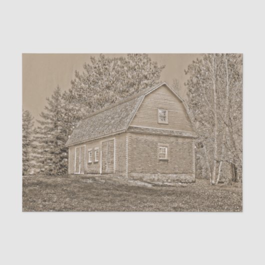 Antiek Sincia Tone Old Barn Tissuepapier (Voorkant)