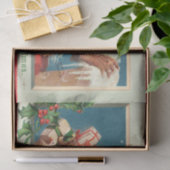  Antiek Sinterklaas Kerstmis Decoupage Tissuepapier (Geschenk)