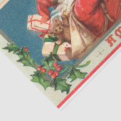  Antiek Sinterklaas Kerstmis Decoupage Tissuepapier (Detail)