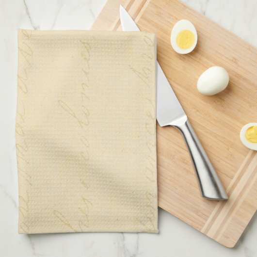  Antiek Sjabloon van de Tekst van het Gebied Blank Theedoek (Quarter Fold)