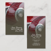 Antiek sjabloon voor automatisch herstel visitekaartje (Voorkant / Achterkant)