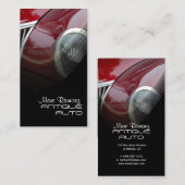 Antiek sjabloon voor automatisch herstel visitekaartje (Voorkant / Achterkant)