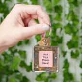 Antiek Skelet Zeer belangrijk Lijst Voeg uw eigen  Sleutelhanger (Hand)