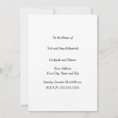 Antiek Skeleton Anatomie: Gotische Halloween Medic Kaart (Achterkant)