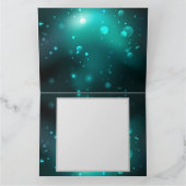 Antiek Skeleton Keys op groene achtergrond Bedankkaart (Binnen)