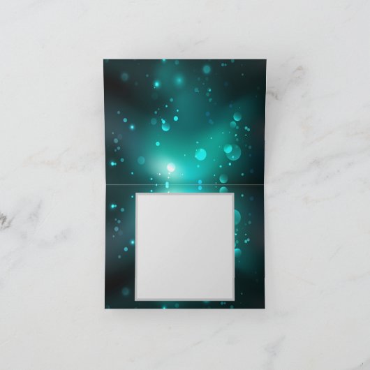 Antiek Skeleton Keys op groene achtergrond Bedankkaart (Binnen)