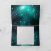 Antiek Skeleton Keys op groene achtergrond Bedankkaart (Binnen)