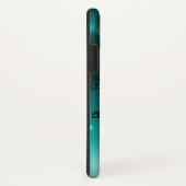 Antiek Skeleton Keys op groene achtergrond Case-Mate iPhone Case (Achterkant/rechts)