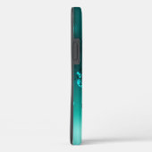 Antiek Skeleton Keys op groene achtergrond Case-Mate iPhone Case (Achterkant / Rechts)