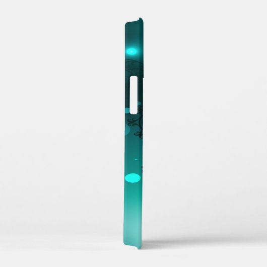 Antiek Skeleton Keys op groene achtergrond Case-Mate iPhone Case (Achterkant / Rechts)