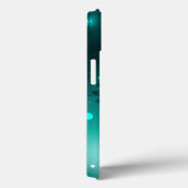 Antiek Skeleton Keys op groene achtergrond Case-Mate iPhone Case (Achterkant / Rechts)