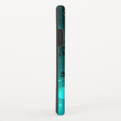 Antiek Skeleton Keys op groene achtergrond Case-Mate iPhone Case (Achterkant/rechts)