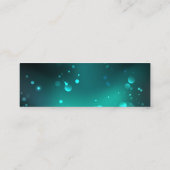 Antiek Skeleton Keys op groene achtergrond Contactkaartje (Achterkant)