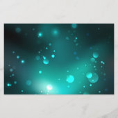 Antiek Skeleton Keys op groene achtergrond Flyer (Achterkant)