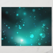 Antiek Skeleton Keys op groene achtergrond Flyer (Achterkant)