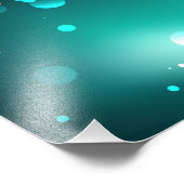 Antiek Skeleton Keys op groene achtergrond Foto Afdruk (Hoek)