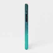 Antiek Skeleton Keys op groene achtergrond iPhone Hoesje (Linkerkant)