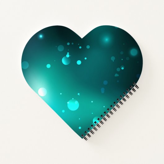 Antiek Skeleton Keys op groene achtergrond Notitieboek (Achterkant)