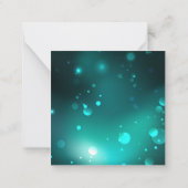 Antiek Skeleton Keys op groene achtergrond Notitiekaartje (Achterkant)