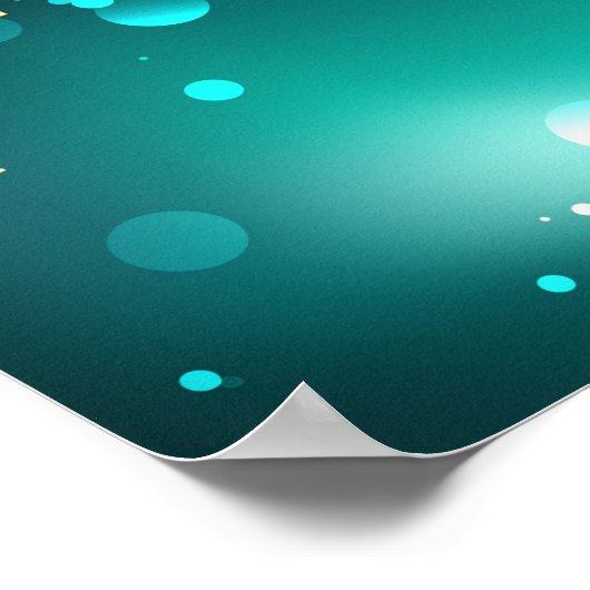 Antiek Skeleton Keys op groene achtergrond Poster (Hoek)