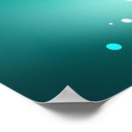 Antiek Skeleton Keys op groene achtergrond Poster (Hoek)