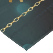 Antiek Skeleton Keys op groene achtergrond Tafelkleed (Gekanteld)