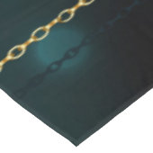 Antiek Skeleton Keys op groene achtergrond Tafelkleed (Gekanteld)