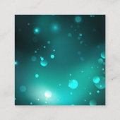 Antiek Skeleton Keys op groene achtergrond Vierkante Visitekaartje (Achterkant)