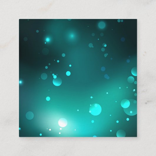 Antiek Skeleton Keys op groene achtergrond Vierkante Visitekaartje (Achterkant)