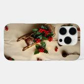  antiek sleeën Case-Mate iPhone case (Achterkant (horizontaal))