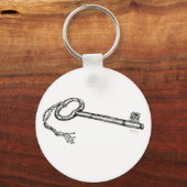 Antiek sleutel sleutelhanger (Voorkant)