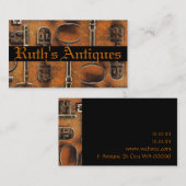 Antiek sleutelwinkel Winkel  kopen Visitekaartje (Voorkant / Achterkant)