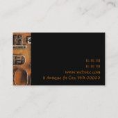 Antiek sleutelwinkel Winkel  kopen Visitekaartje (Achterkant)