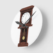 Antiek slinger ronde klok (Hoek)