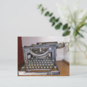 Antiek Smith Brothers Typewriter Briefkaart (Staand voorkant)