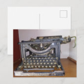 Antiek Smith Brothers Typewriter Briefkaart (Voorkant / Achterkant)