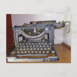 Antiek Smith Brothers Typewriter Briefkaart