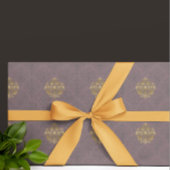  Antiek Smoky Mauve Medallion Cadeaupapier