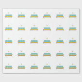 Antiek Sofa Cadeaupapier (Vlak)