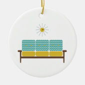 Antiek Sofa Keramisch Ornament (Voorkant)