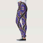 Antiek Soumak Oriental Rug Design Leggings (Links)