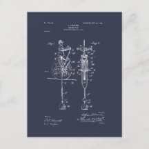 Antiek Speelgoed 1904 Patenttekening