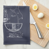 Antiek Speelgoed 1908 Roly Poly Patenttekening Theedoek (Quarter Fold)